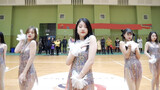 Girls Group's Dancing on the Basketball Court
