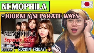 NEMOPHILA - JOURNEY / SEPARATE WAYS (Cover Song) // FILIPINA REACTS