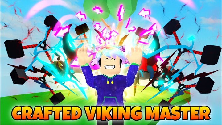 WOW!! AKU DAPAT PET TERKUAT CRAFTED VIKING MASTER !! (Clicker Simulator) - Roblox Indonesia