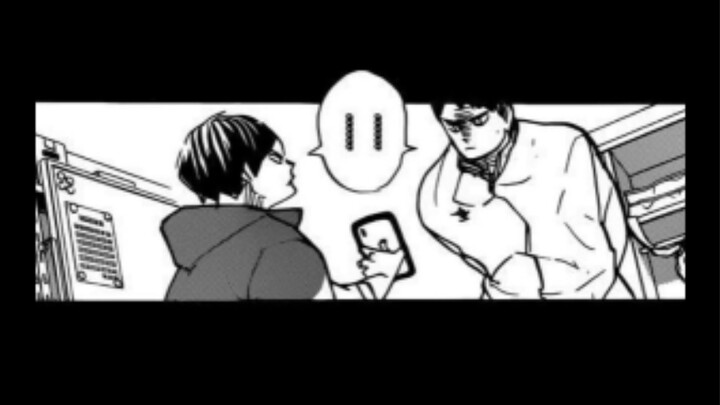 Kageyama and Ushijima usually communicate with each other through facial expressions and body moveme