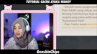 TUTORIAL NGEGACHA DAPETIN AYAKA WANGY !