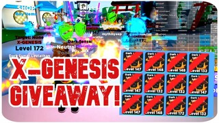 GIVING AWAY HIGH LEVEL XGEN DARK LUNAR PETS  | ROBLOX NINJA LEGENDS