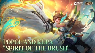 New Collector Skin | Popol and Kupa "Spirit of the Brush" | Mobile Legends: Bang Bang