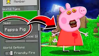 Do NOT Use the PEPPA PIG Seed in Minecraft at 3:00 AM..