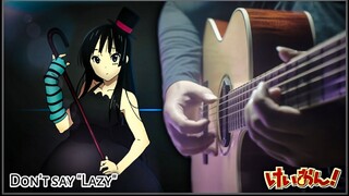 K-ON! - Don't say "lazy" - Anime Fingerstyle guitar cover Indonesia