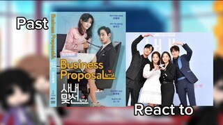 Past business proposal react to each other//read the description//short//2/2