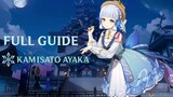 Ayaka Full Guide Build - Gameplay, Weapon, Artifact, Team, dan Rotasi