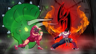 Jin Kazama vs Baki Hanma - TEKKEN X Baki the Grappler