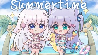 Bản cover "summertime" siêu ngọt ngào ♥ ~ Nắm bắt lấy cái đuôi nhỏ của mùa hè [nin × sớm mát]