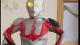 Homemade first-generation Ultraman leather case, poorly made and lightly sprayed