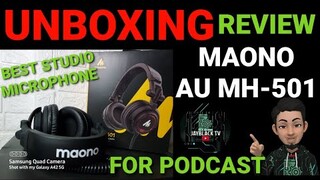 MAONO AU-MH501| BEST STUDIO MONITOR HEADPHONES | UNBOXING and REVIEW