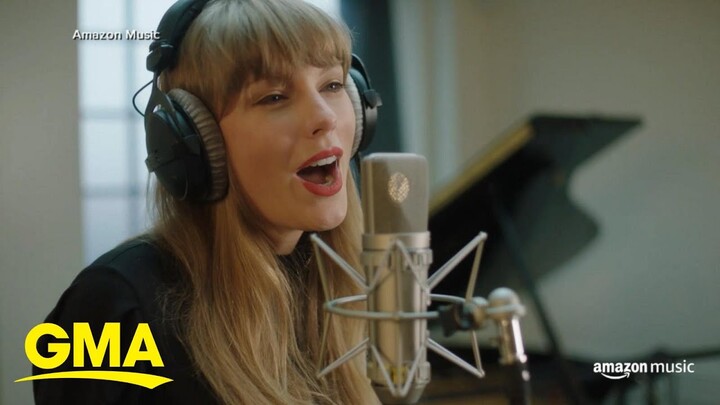 Exclusive 1st listen of Taylor Swift's re-recorded version of 'Christmas Tree Farm' l GMA