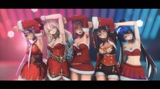 【MMD】Red Velvet (레드벨벳) - Feel My Rhythm【Christmas Edition + DL】