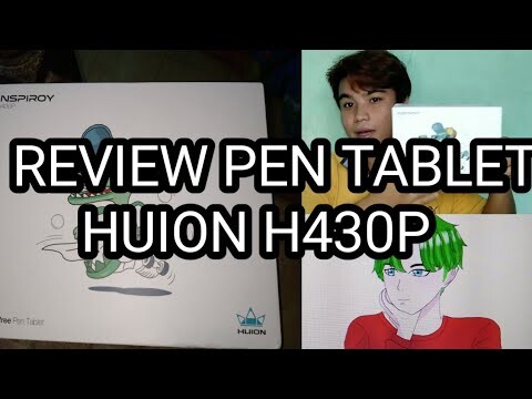 Pen tablet HUION h430p review