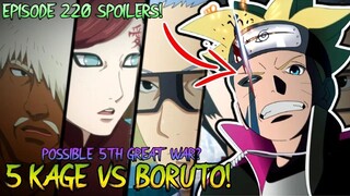 5 Kages Papatayin si BORUTO! - Ang Pagtatapos ng Kawaki: Otsutsuki Awakening Arc | Boruto ep 220