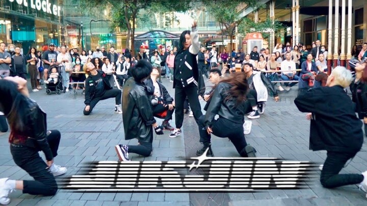 TREASURE-JIKJIN's super cool multi-player street dance! Super awesome, super high quality! Super Qi 