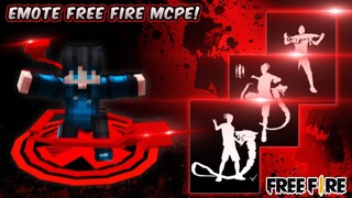 ADDON EMOTE FREE FIRE V3 MCPE | EMOTE HARGA 2 JUTA, EPIC PARAH!🔥