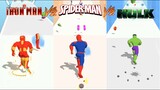 Spiderman VS HULK VS IRONMAN in Mashup Hero !