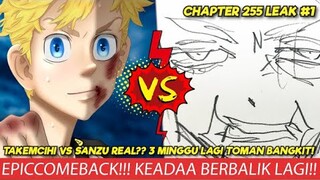 COMEBACK CUY!! TAKEMICHI MAMPU BERTAHAN SOLO SQUAD 3 MINGGU!! TOKYO REVENGERS CHAPTER 255 SPOILER!