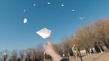 Superb paper airplanes submitted by fans, shuttle paper airplanes that fly far and can circle
