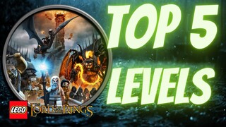 TOP 5 LEGO Lord Of The Rings Levels