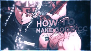 How to make High Quality CC like Visper & Nick Graphics! | After Effects Tutorial (Free Preset)