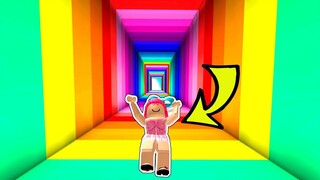 Roblox: FALLING DOWN A 999,999,999 FOOT RAINBOW!!!