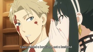 Loid enters the party in blood😂