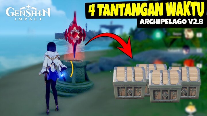 Guide Semua Tantangan Waktu Archipelago v2.8 Genshin Impact