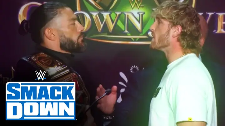 Relive Roman Reigns’ rivalry with Logan Paul en route to WWE Crown Jewel: SmackDown, Nov. 4, 2022