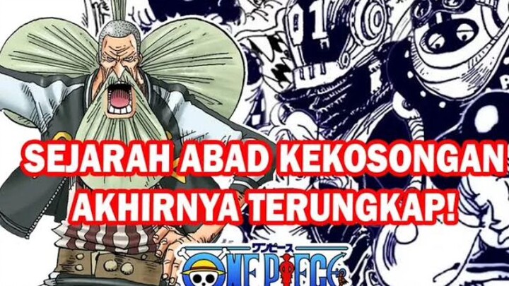 BARUUU TERKUAKKK!! CERITA SEJARAH ABAD KEKOSONGAN ONEPICE. WAJIB TAU!!