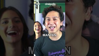 𝘾𝙃𝙐𝘼𝙆𝙎𝙎𝙎𝙎!!!! Bareng Amanda Rawless & Daffa Wardhana 😱🍿🙈 #shorts