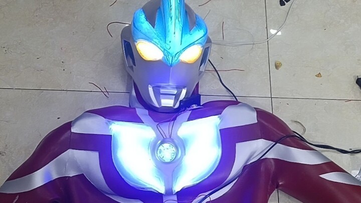 Ultraman Galaxy Suit Progress 2