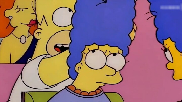 Perceraian The Simpsons: Dua keluarga berpisah di sebuah pesta makan malam.Ternyata setiap keluarga 