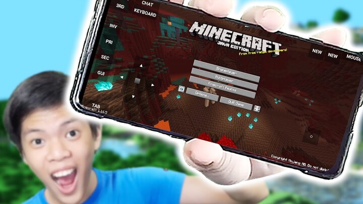 Minecraft JAVA on MOBILE!!! *NOT CLICKBAIT* | PojavLauncher