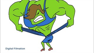 She Hulk Crazy Transformation Animation - How its made ??