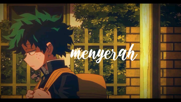 moment deku menyerah