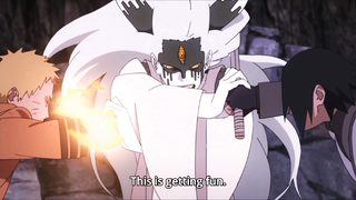 Naruto Sasuke vs momoshiki