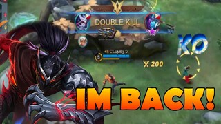 ABSOLUTE  MONSTER!  Hayabusa Gameplay Mobile Legends Sidelane!