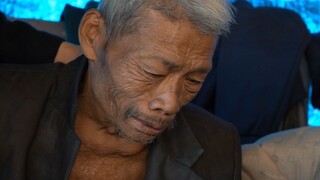 Remember this grandfather? His oil was stolen and he cried like a baby in his room.