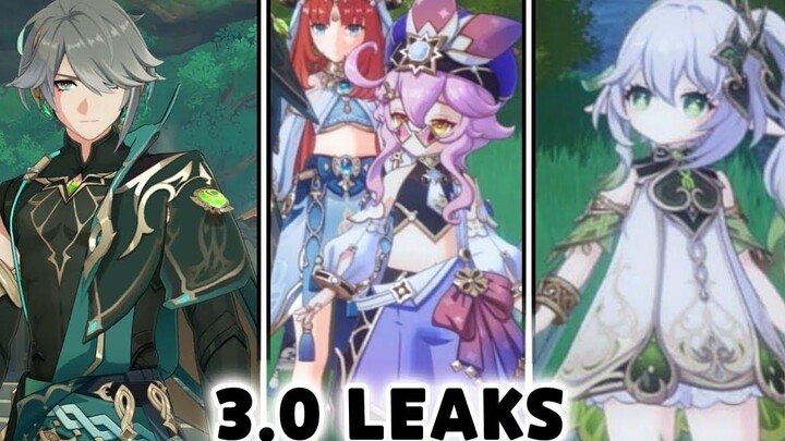 Sumeru Leak Dump 2 (ทุกรุ่นที่หลุด) // genshin impact leaks //