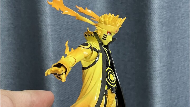 shf Naruto Kurama link mode is the small peak of the Naruto series!