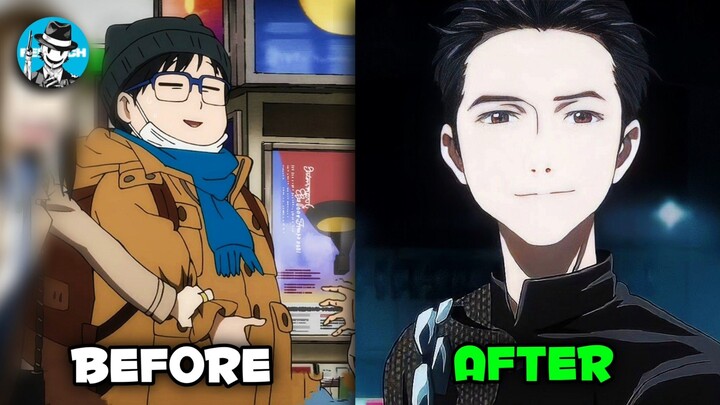 Best Anime Glow Up Ever - Yuuri's Weight Loss Journey