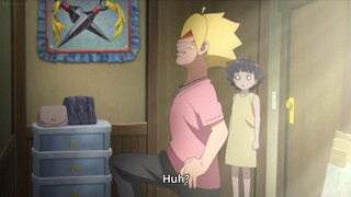 Himawari Sees Boruto Acting Very Strange