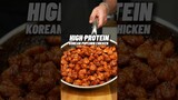 MOST DELICIOUS High Protein Korean Popcorn Chicken 🔥🍗🇰🇷 ONLY 495 Calories with 50g Protein!