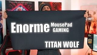 😱ES ENORME ESTA ALFOMBRILLA GAMING  | TITAN WOLF 1200X600MM