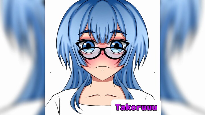 Fanart | Rambut Ubur-Ubur Kawai