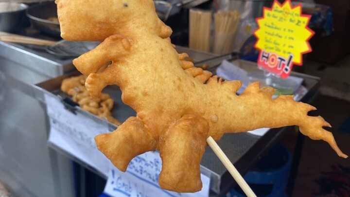 [Street Food]Never thought crullers could be made like that！？！?