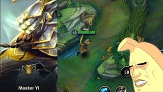 Pertama kali Main pakek Master Yi | League of legends : wild rift