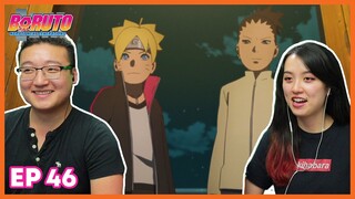 BYAKUYA GANG CHASE | Boruto Episode 46 Couples Reaction & Discussion